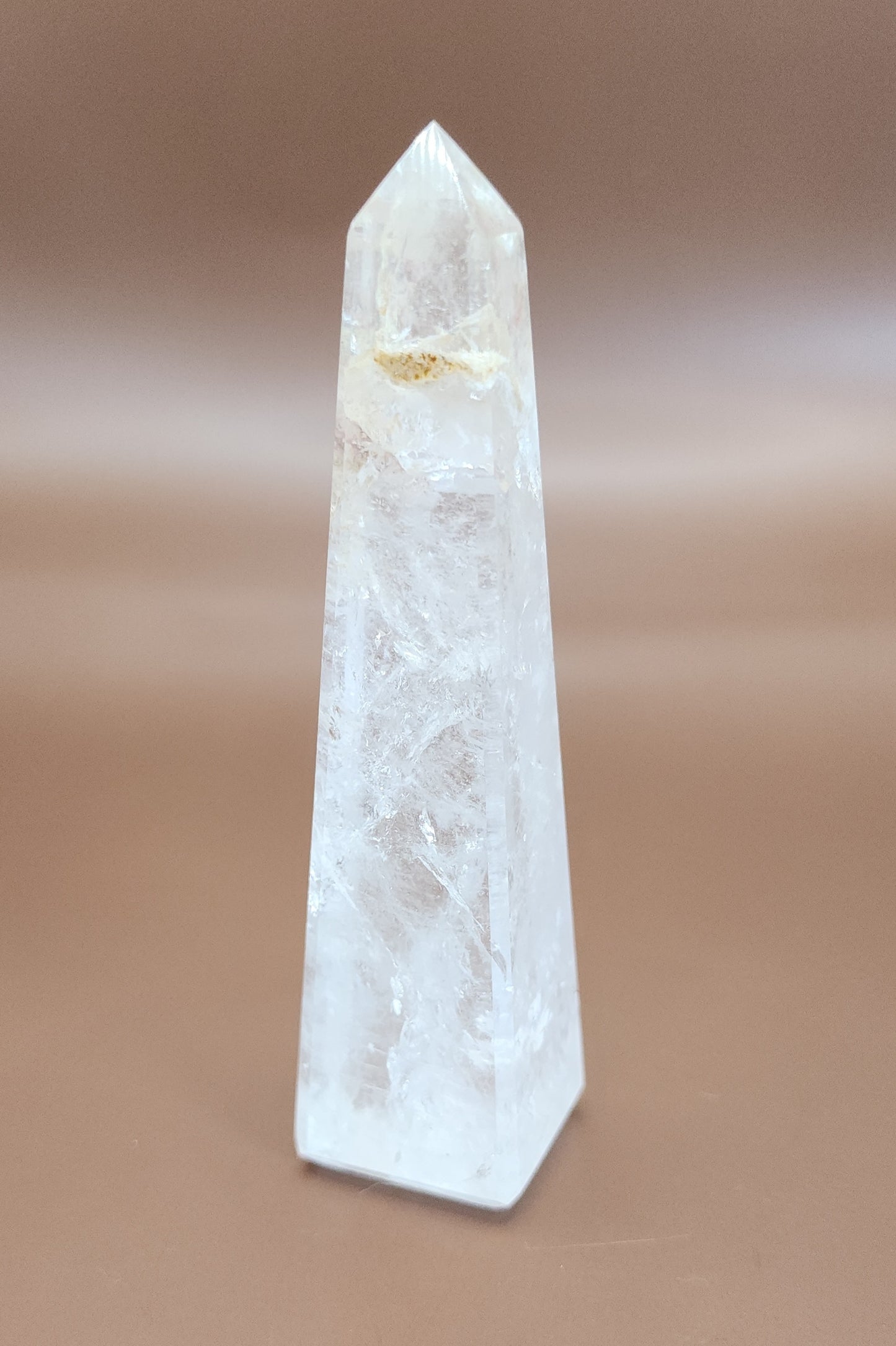 Clear Quartz Obelisk