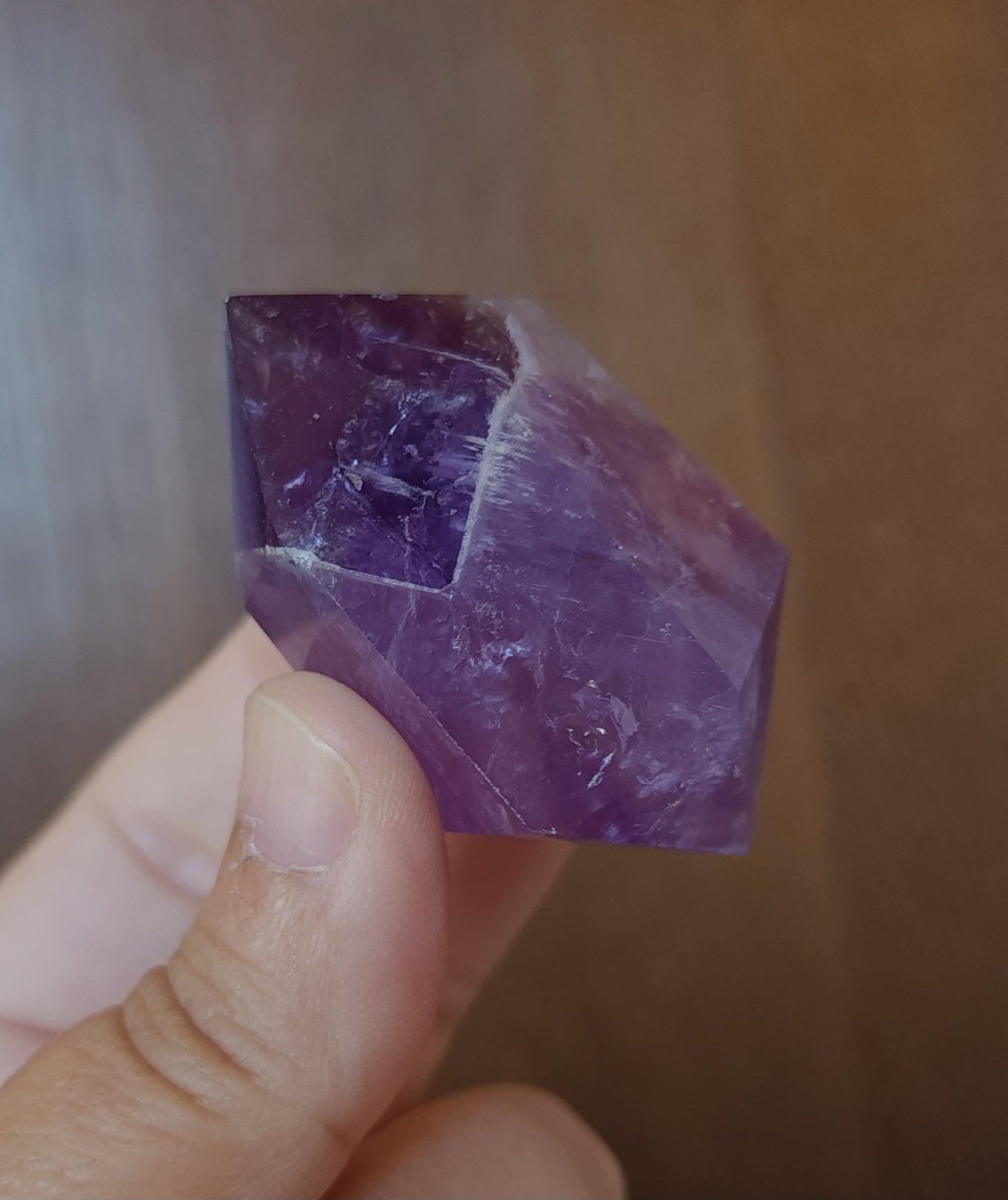 Double Terminated Amethyst