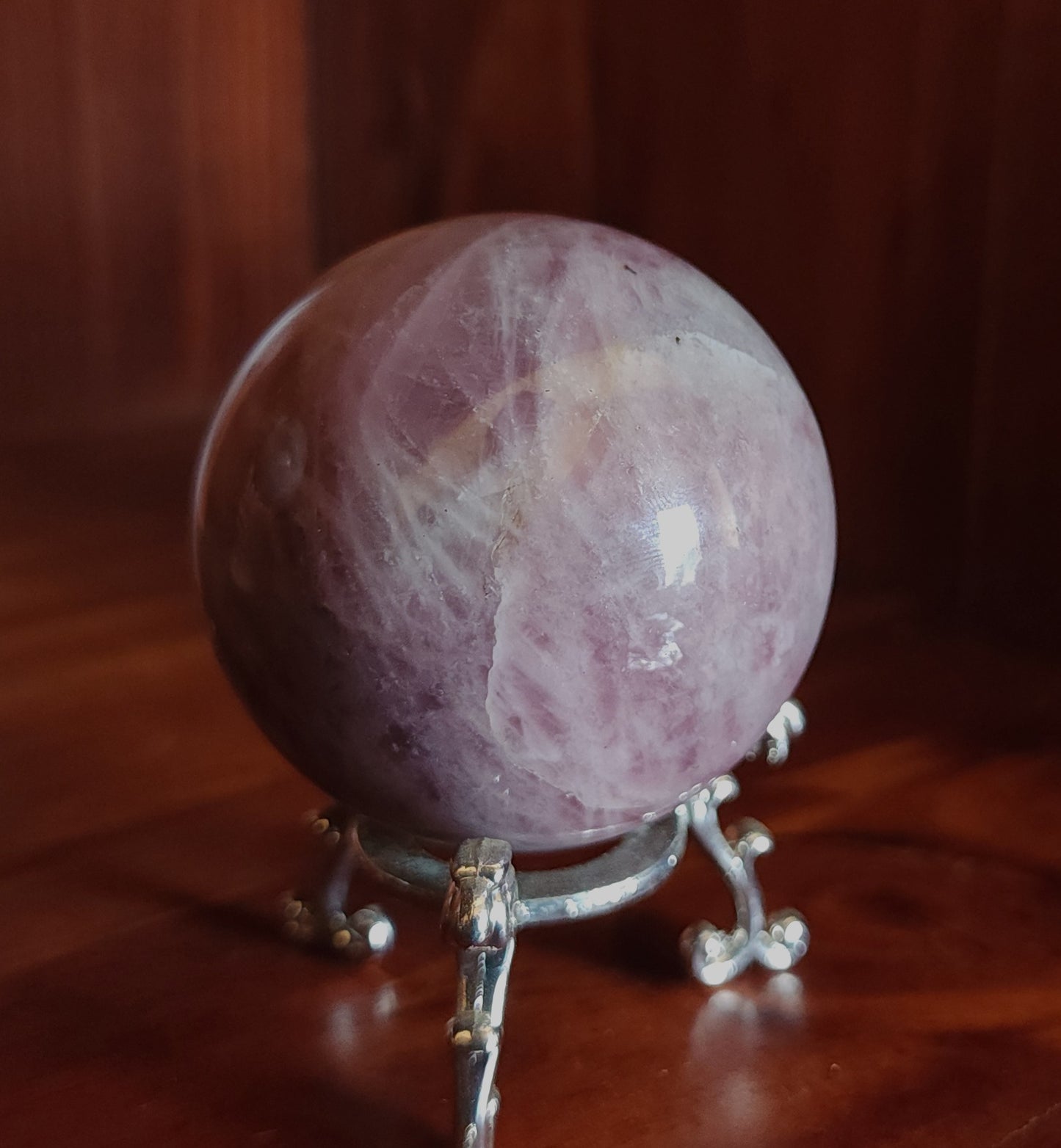 Madagascar Rose Quartz Sphere
