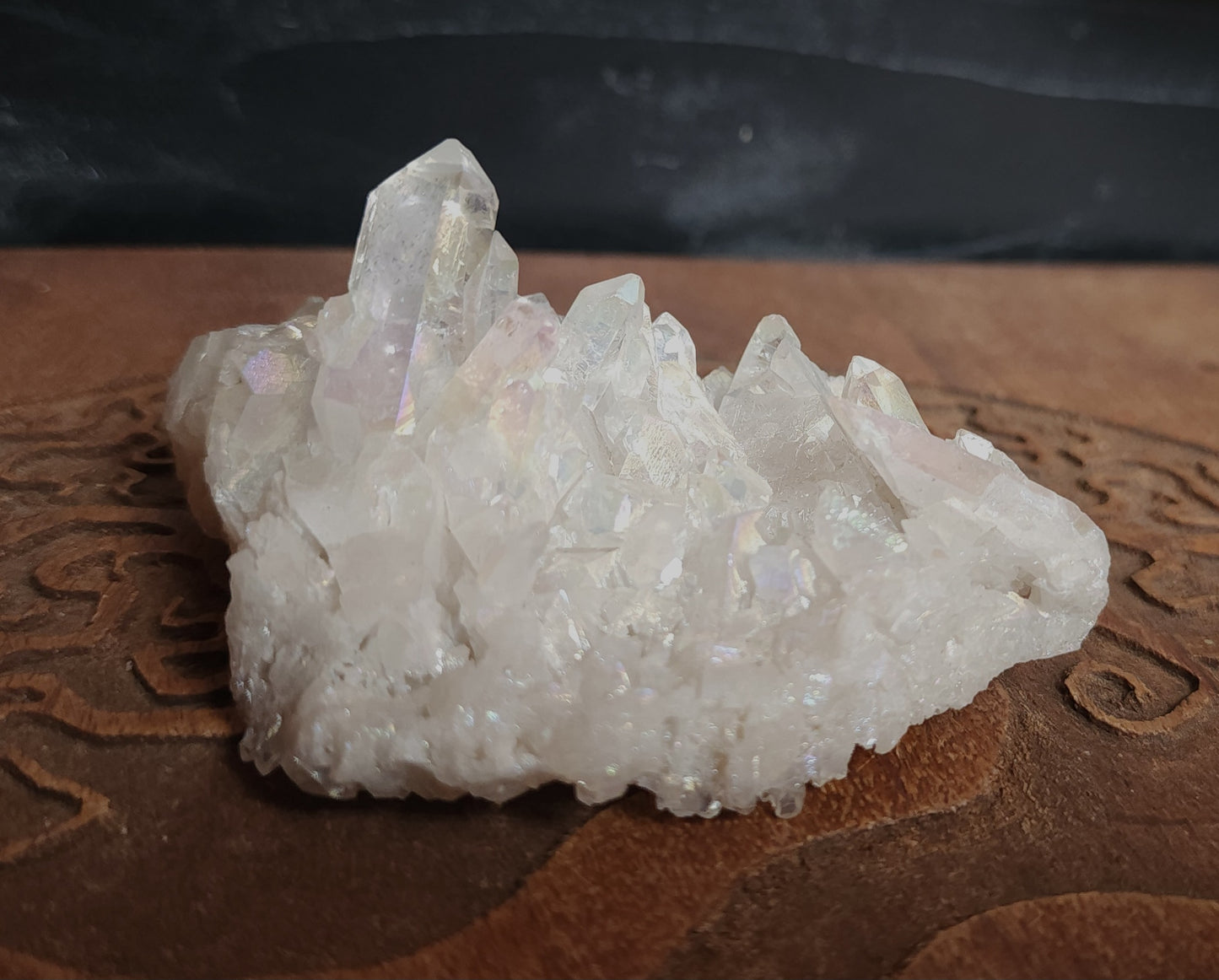 Angel Aura Quartz Cluster