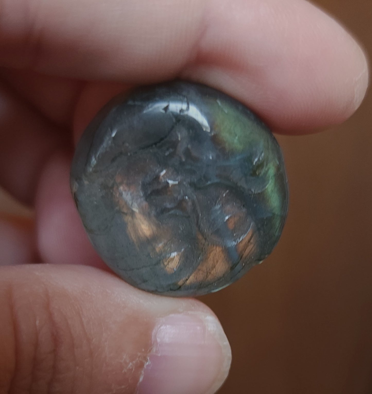 Celestial Labradorite Carving