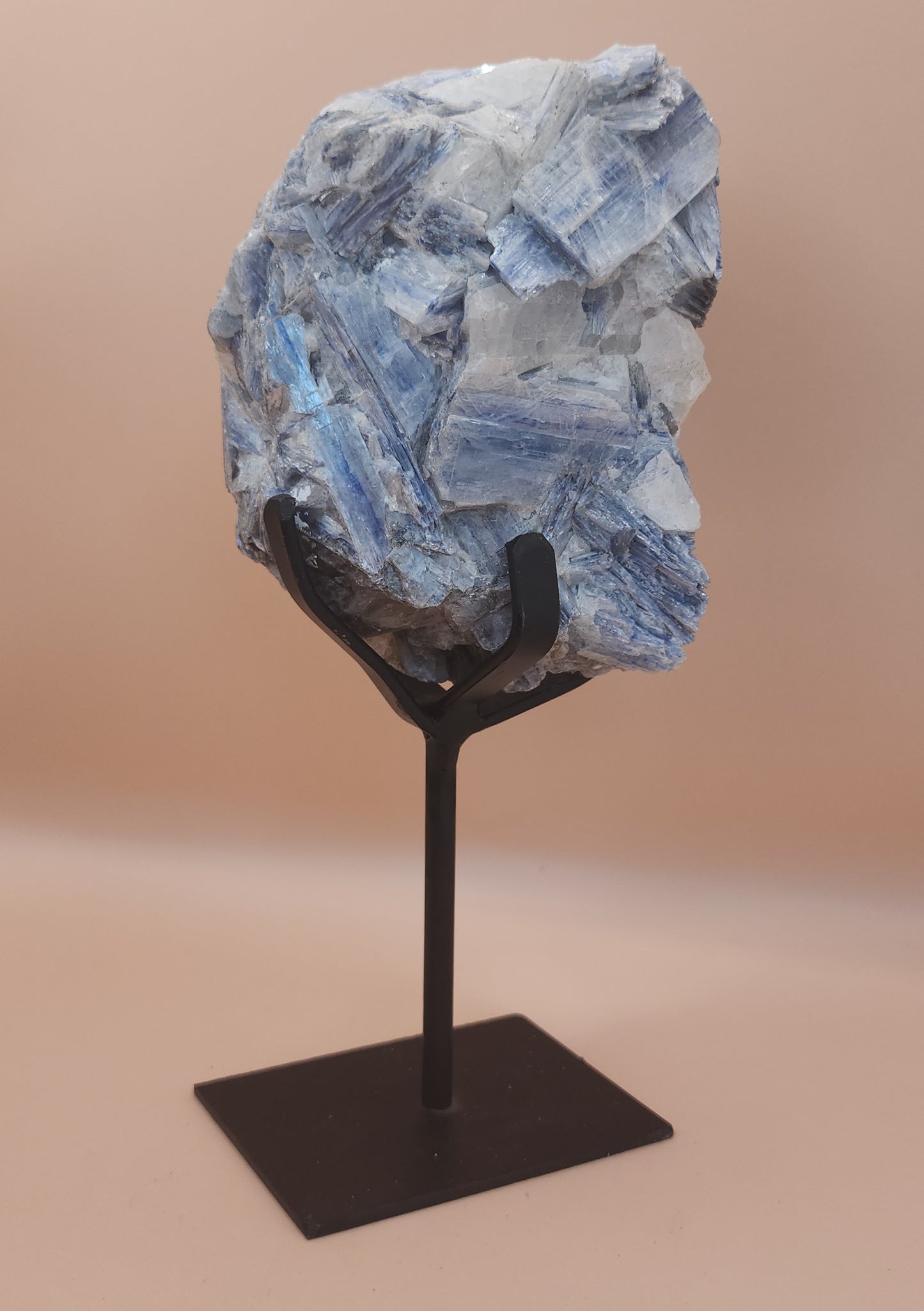 Kyanite, Clear & Smoky Quartz Specimen