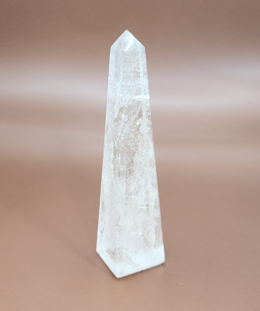 Rutilated Quartz Obelisk