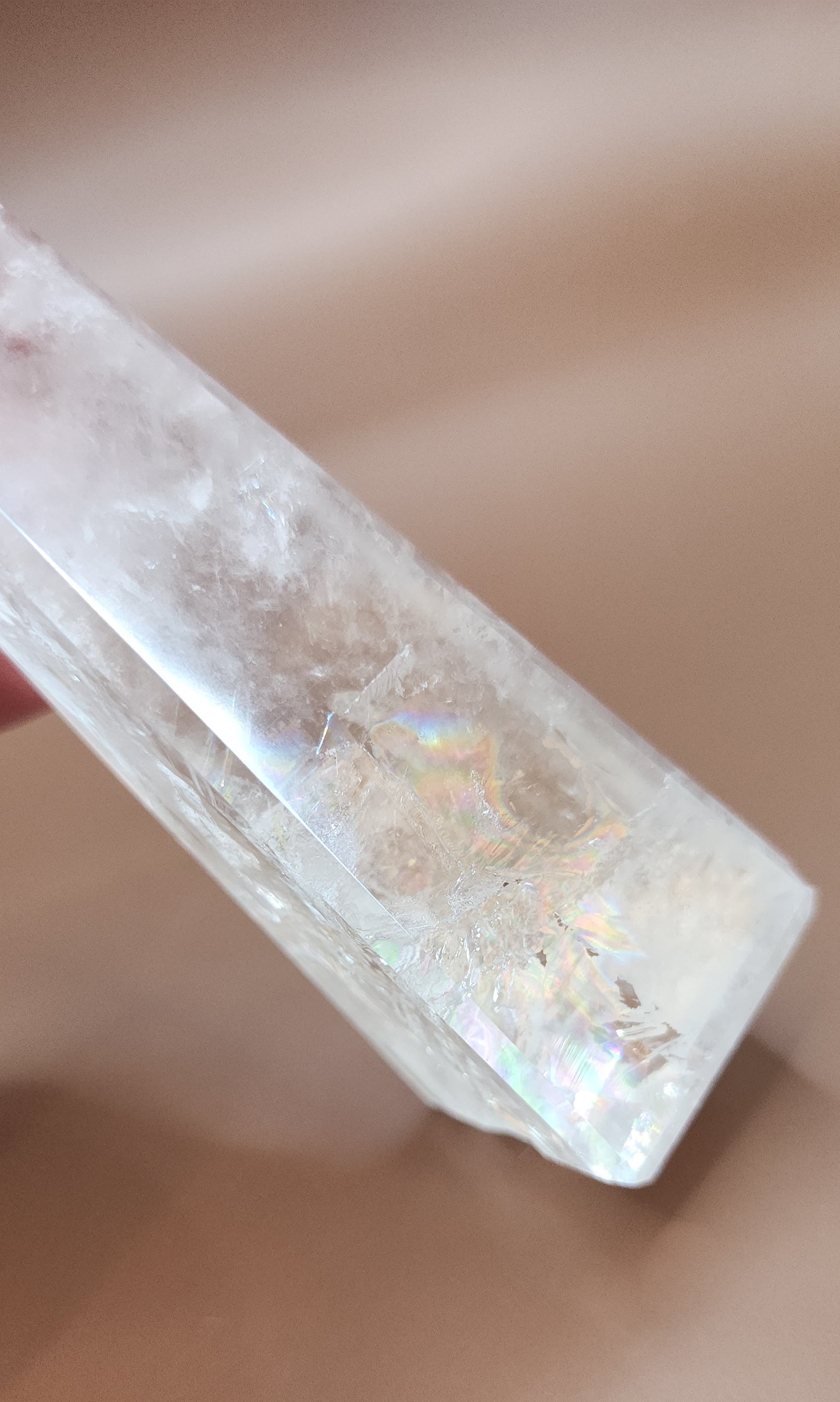Clear Quartz Obelisk
