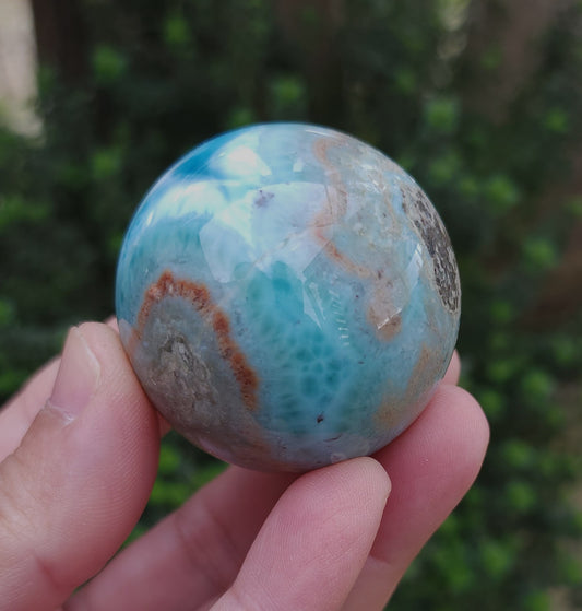 Larimar Sphere 4.1 cm