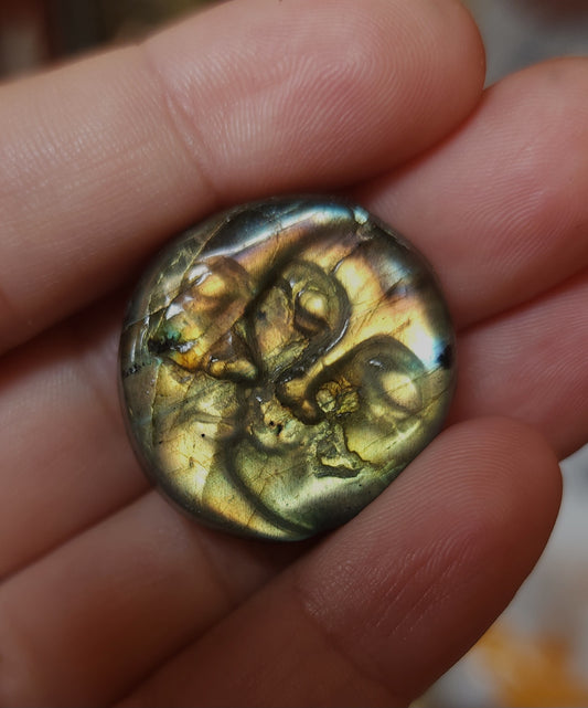 Celestial Labradorite Carving