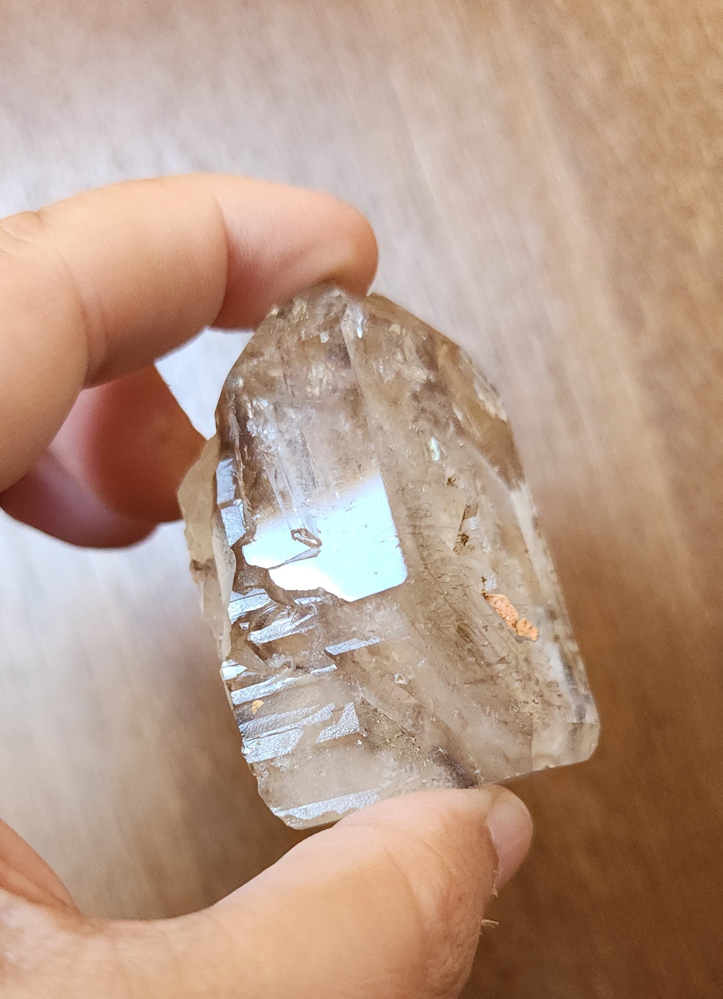 Enhydro Skeletal Quartz