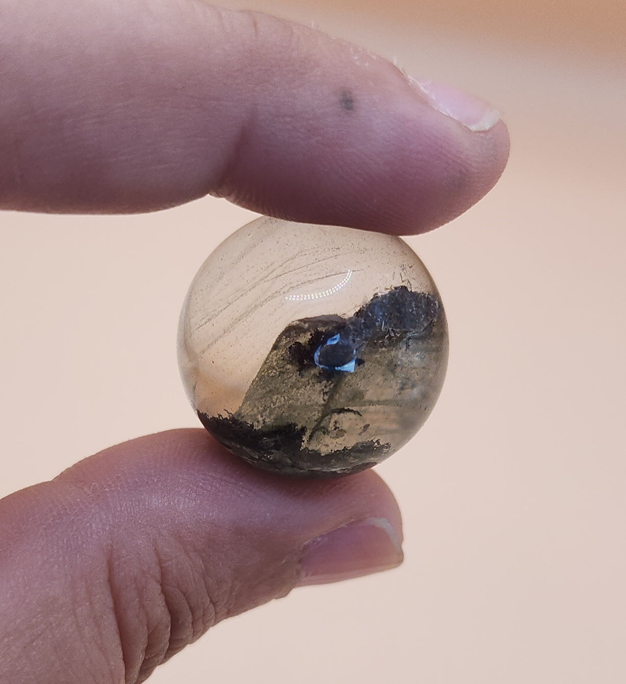 Garden Quartz Sphere with Phantoms 2.2cm