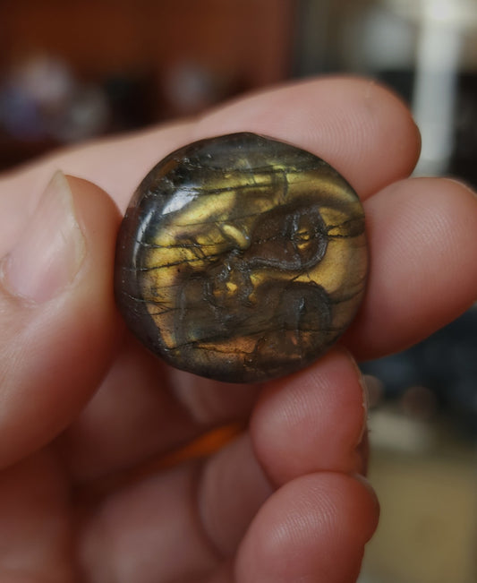 Celestial Labradorite Carving