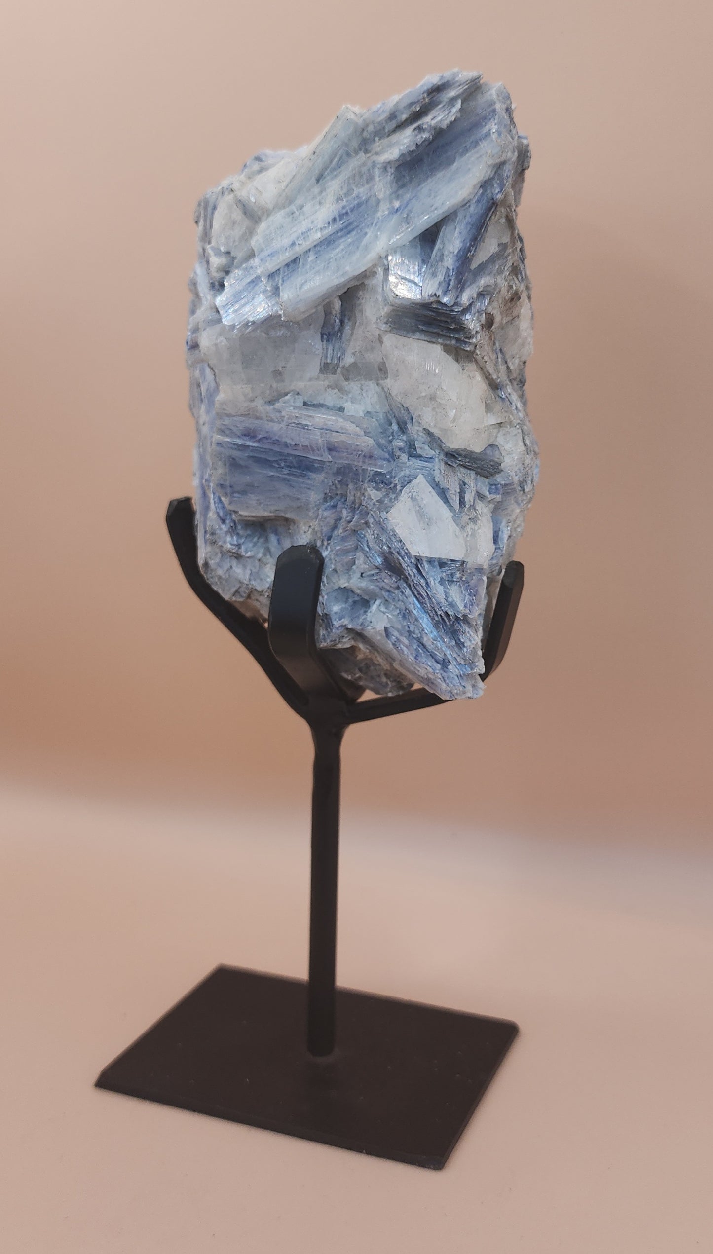 Kyanite, Clear & Smoky Quartz Specimen