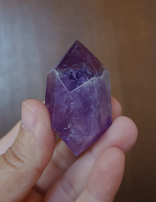 Double Terminated Amethyst