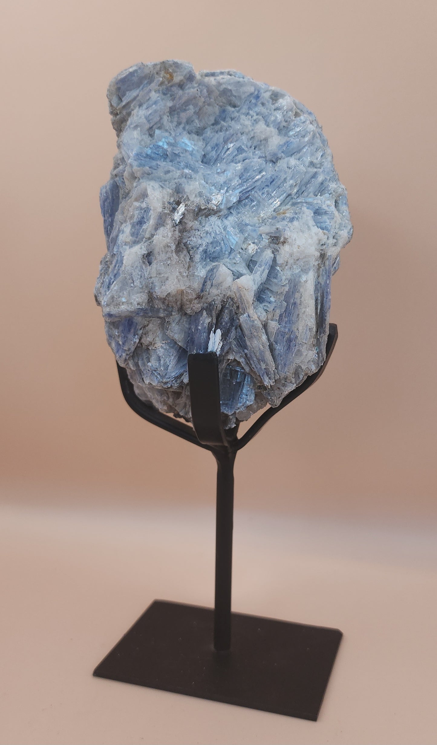 Kyanite, Clear & Smoky Quartz Specimen
