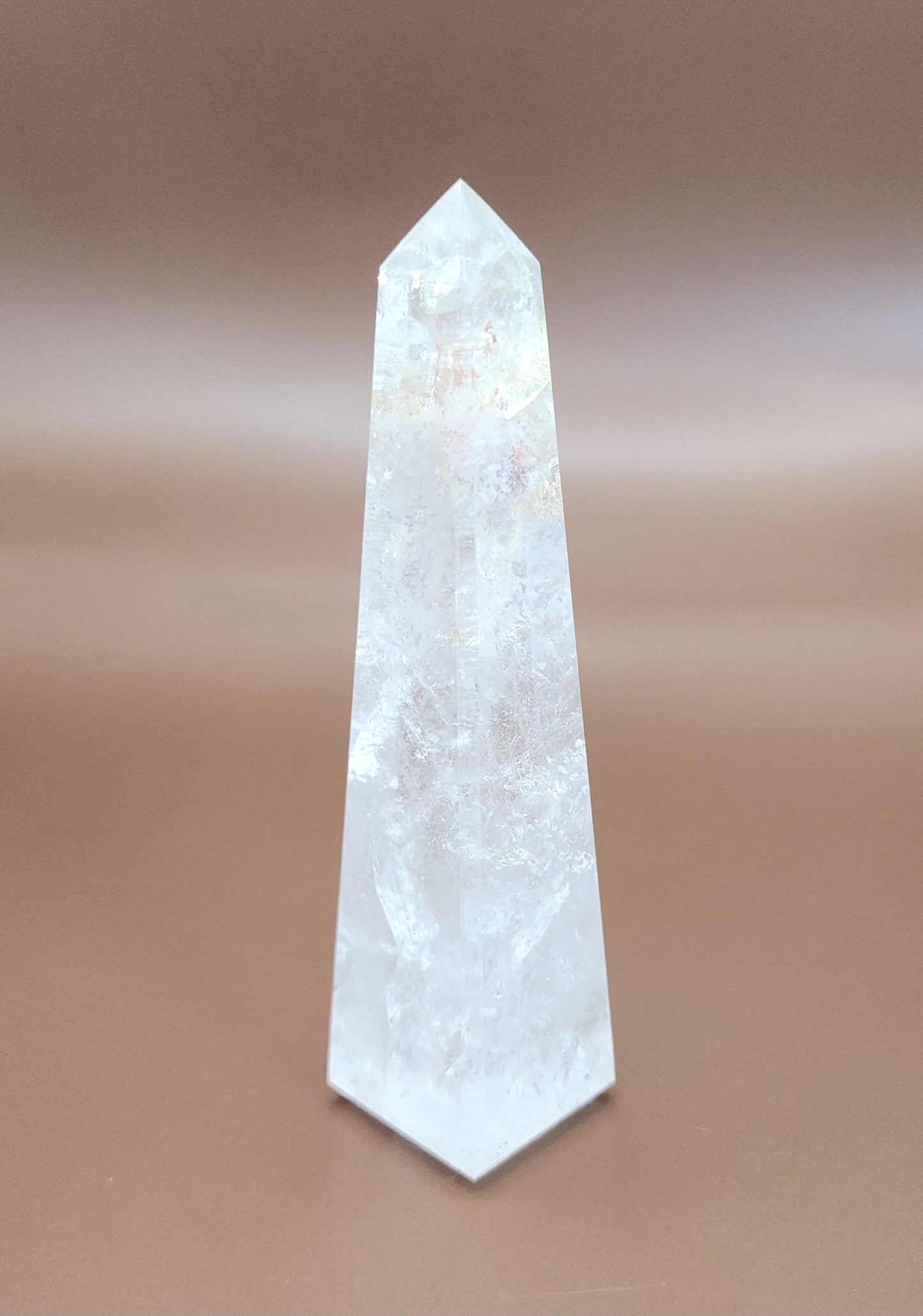 Clear Quartz Obelisk