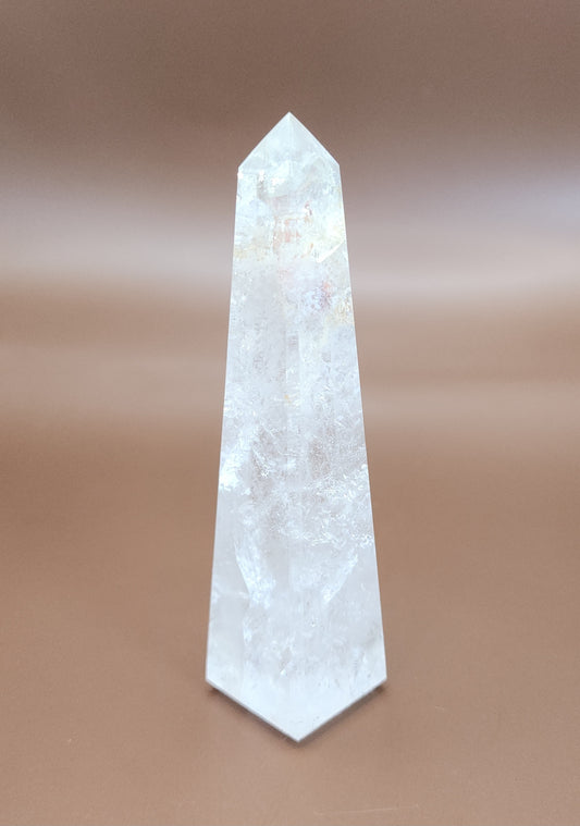 Clear Quartz Obelisk