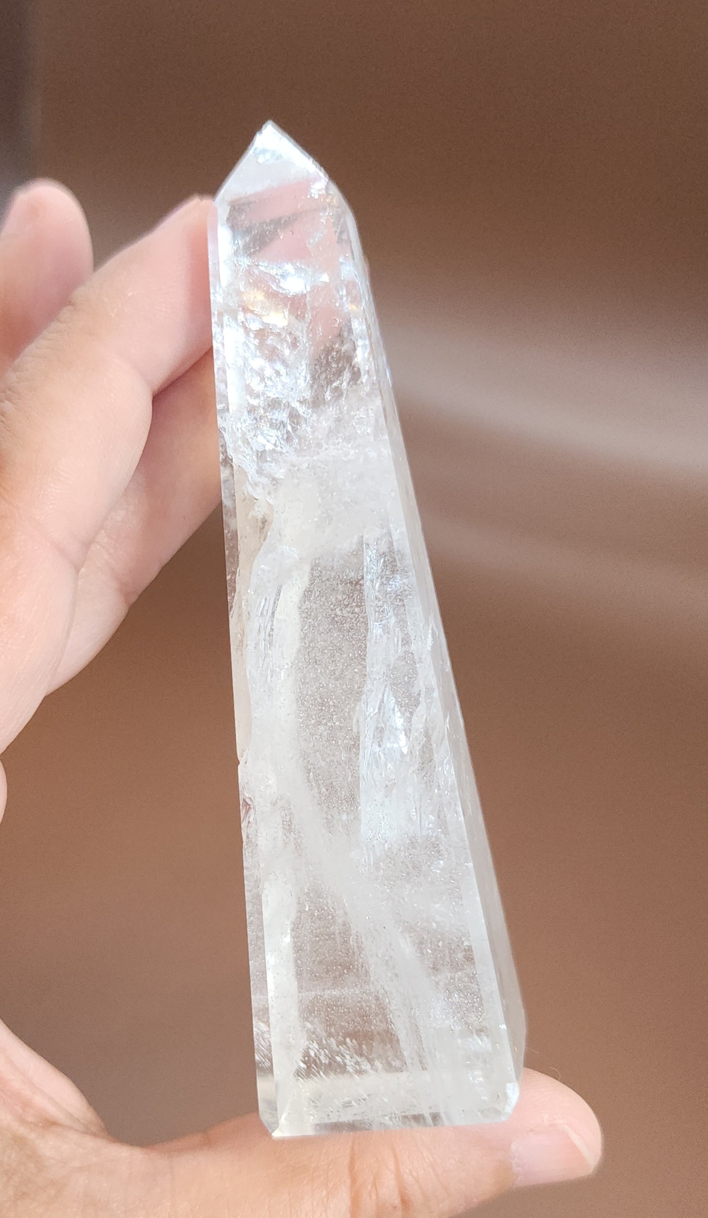 Clear Quartz Obelisk
