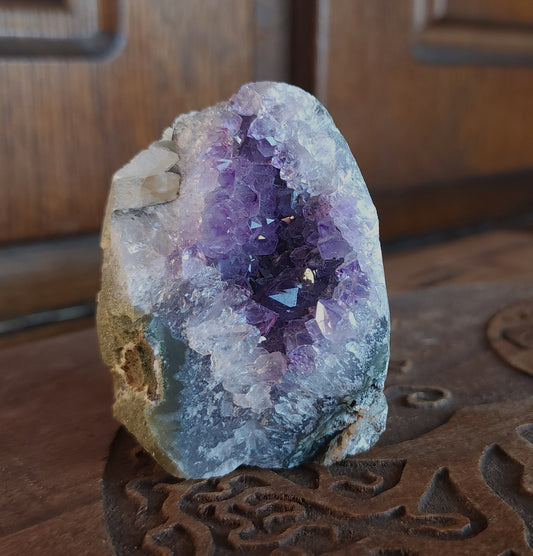 Amethyst & Calcite Cluster