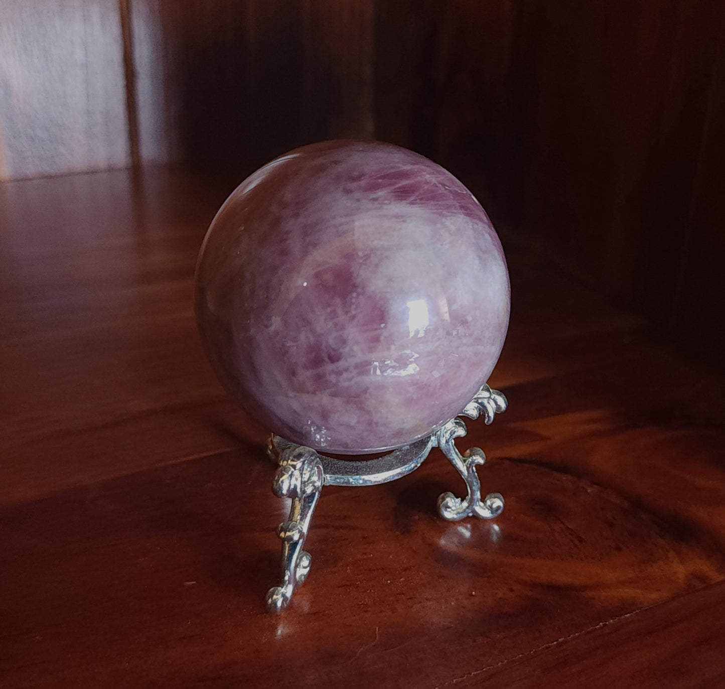 Madagascar Rose Quartz Sphere