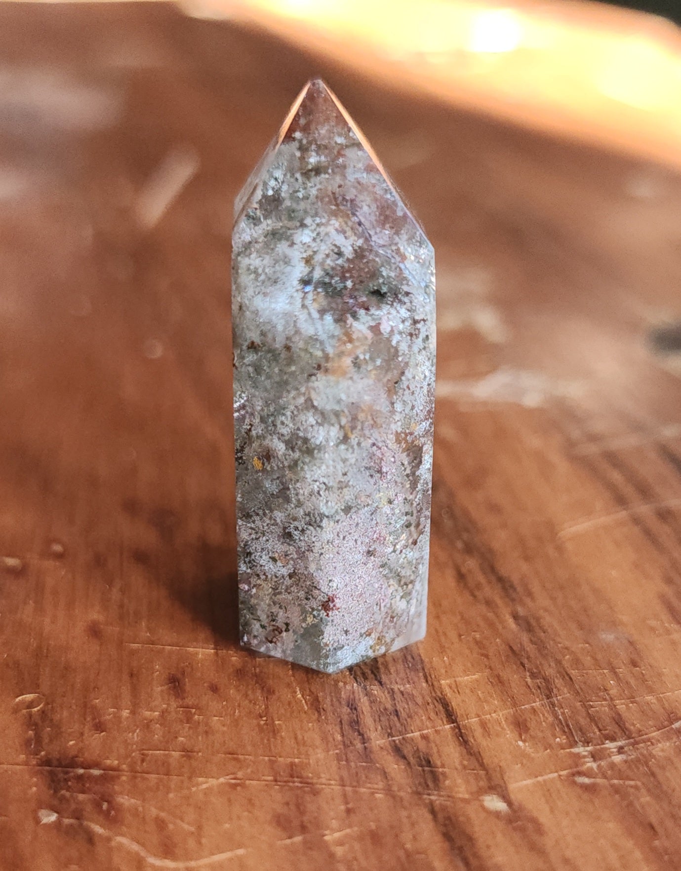 Lodolite Point AAA Garden Quartz