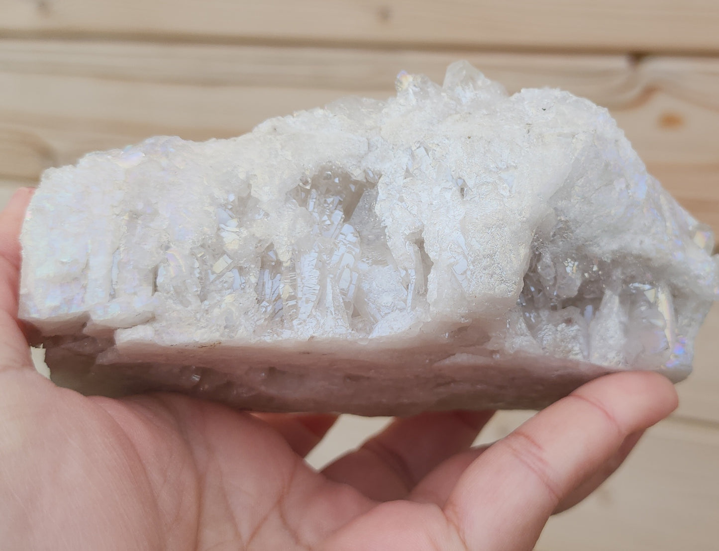 Angel Aura Quartz Cluster