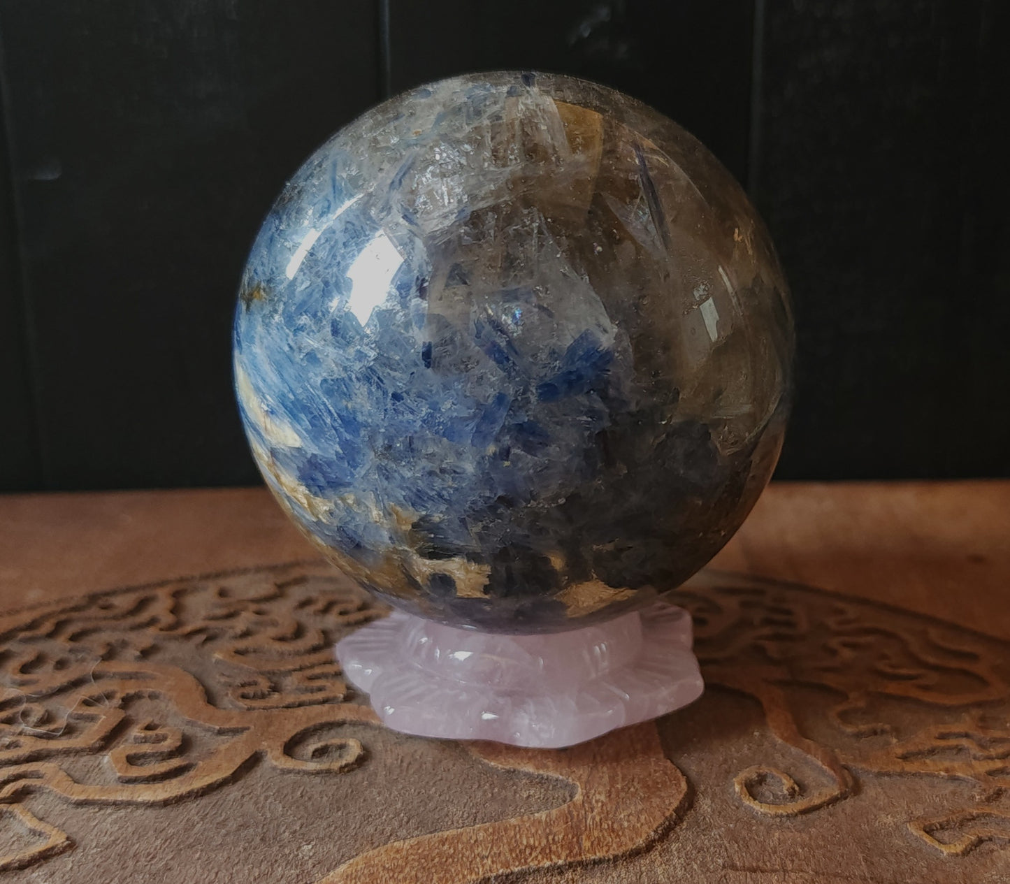 Pink Rose Quartz Lotus