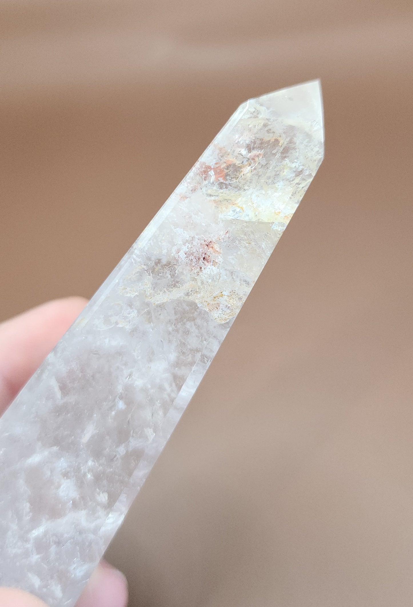 Clear Quartz Obelisk