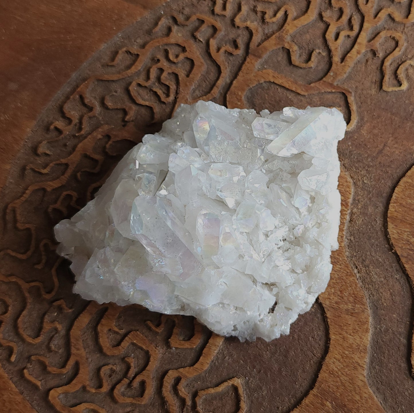 Angel Aura Quartz Cluster