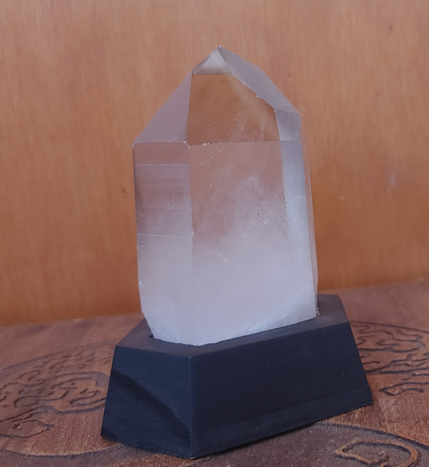 Clear Quartz Point With Base