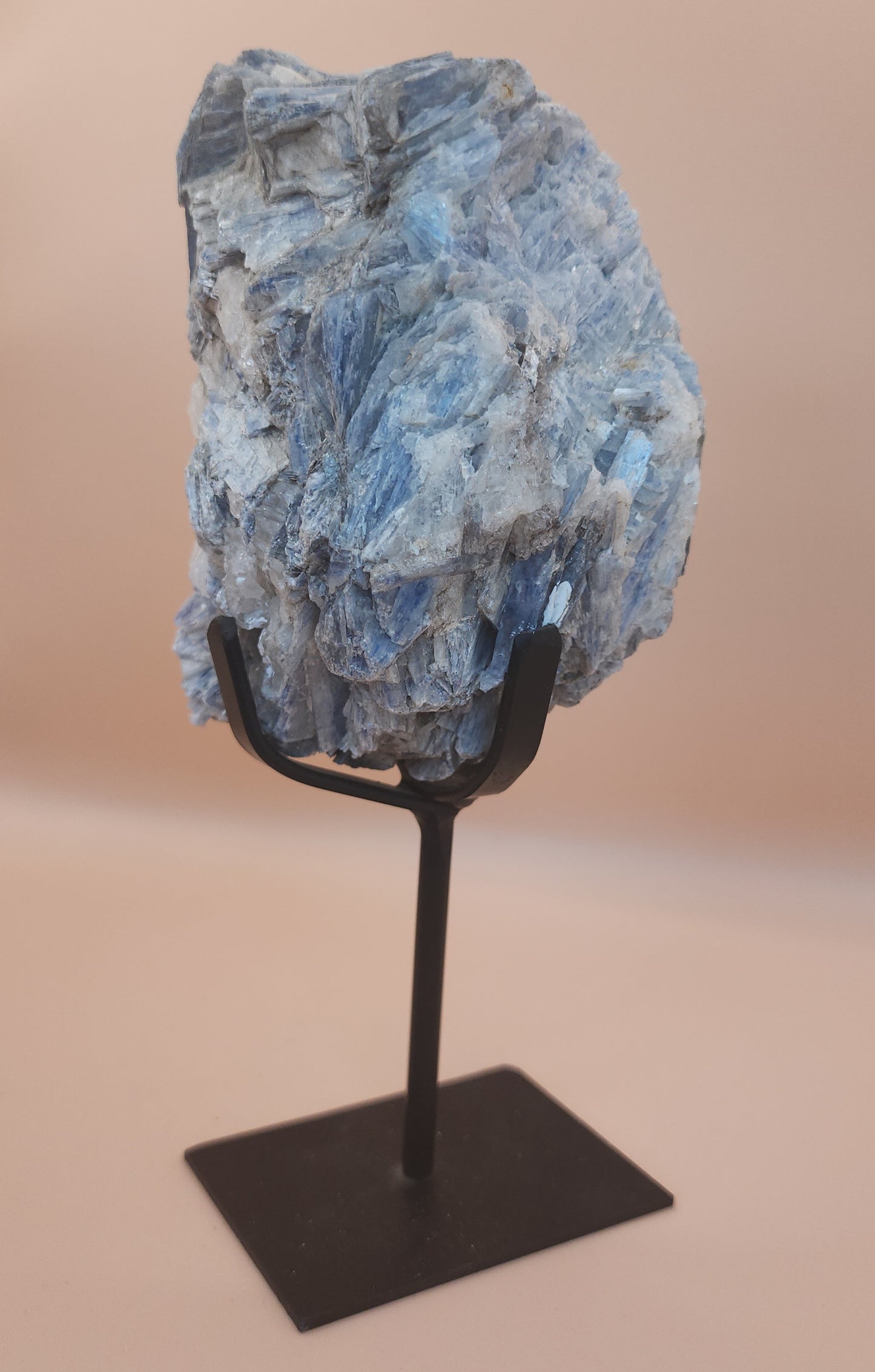 Kyanite, Clear & Smoky Quartz Specimen