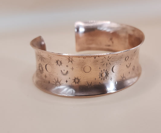 "Sunshine" Copper Cuff Bracelet
