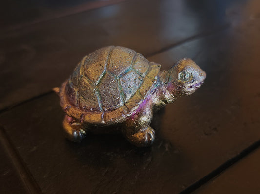Bismuth Tortoise Carving