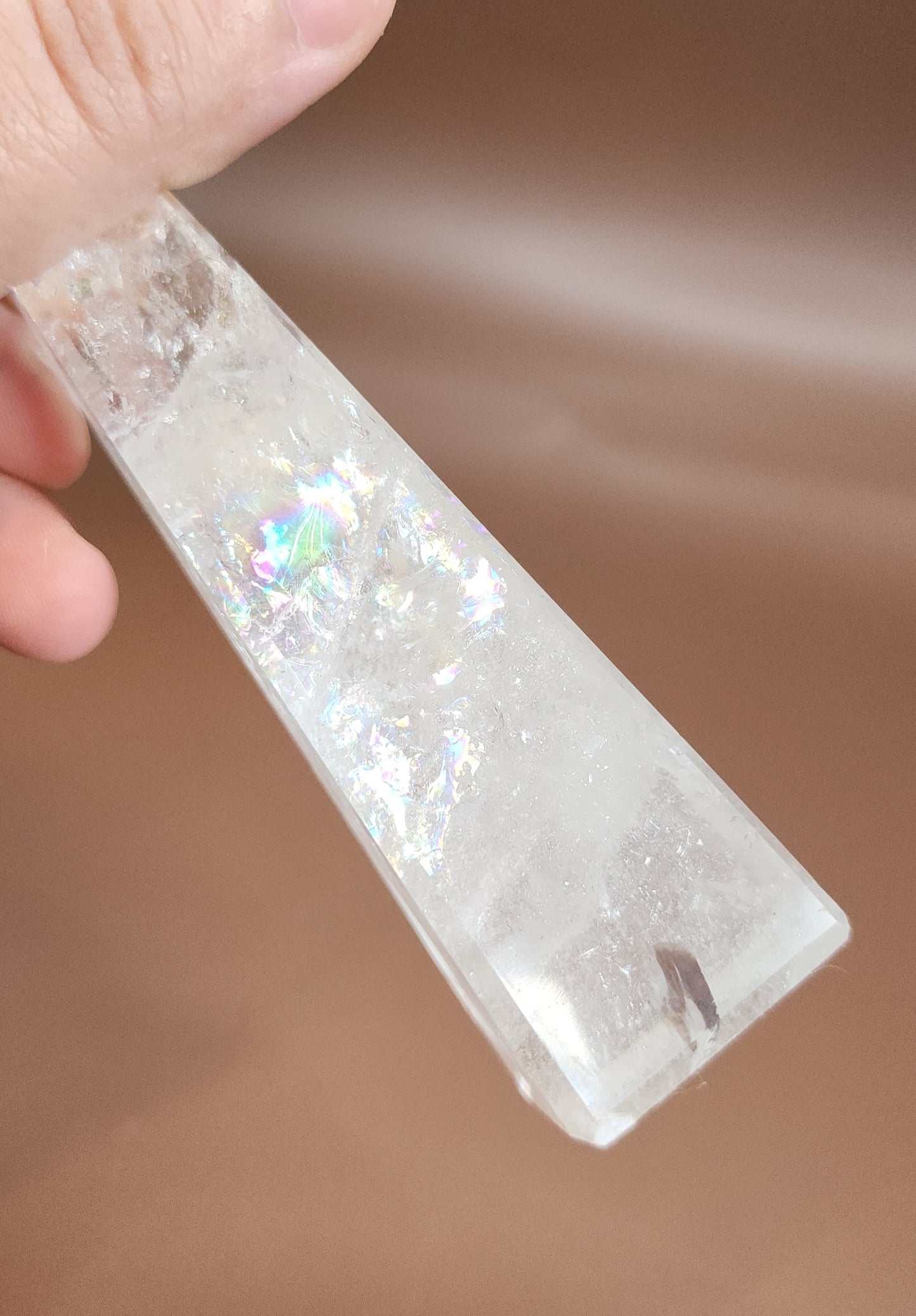 Clear Quartz Obelisk