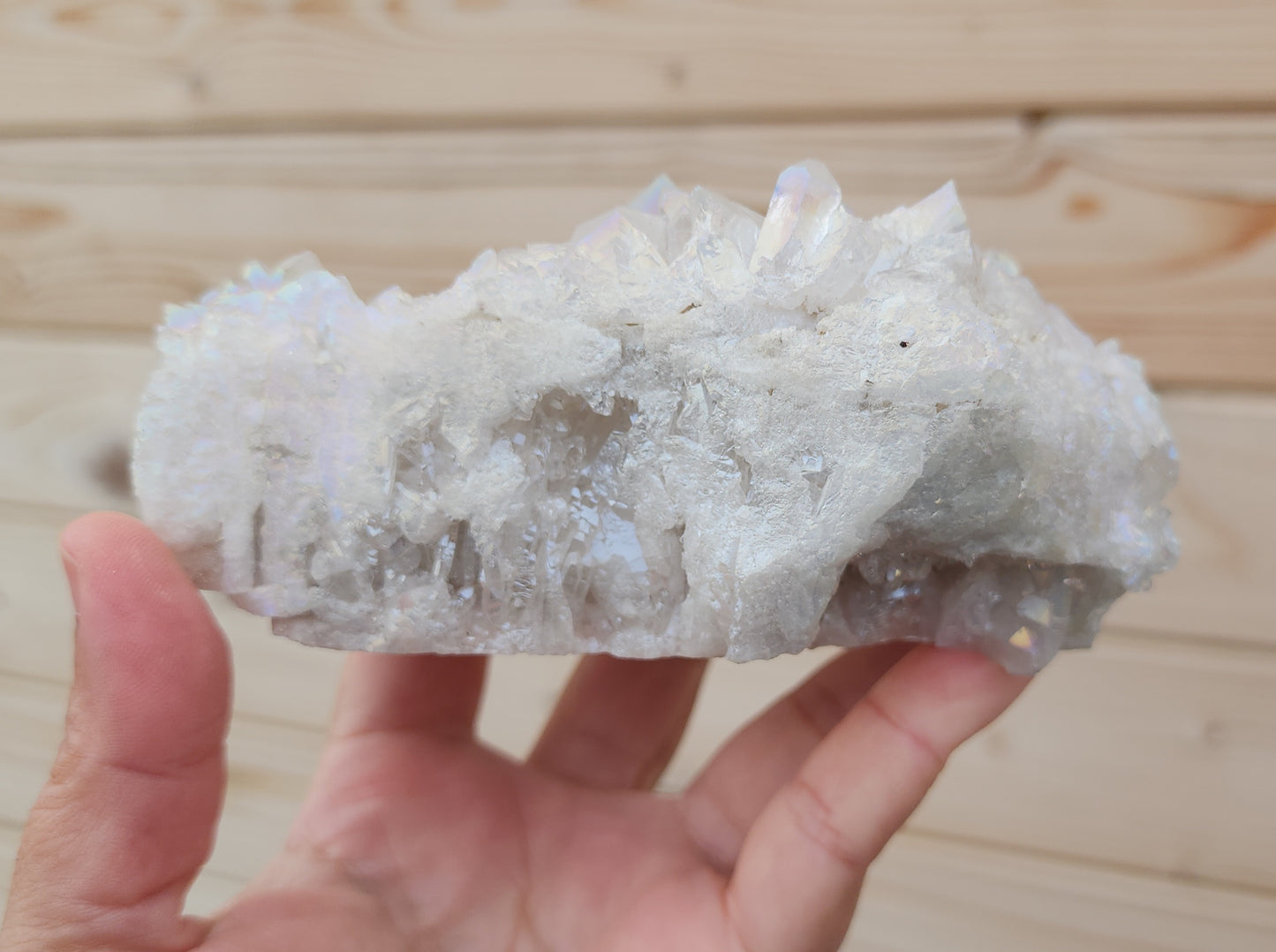 Angel Aura Quartz Cluster