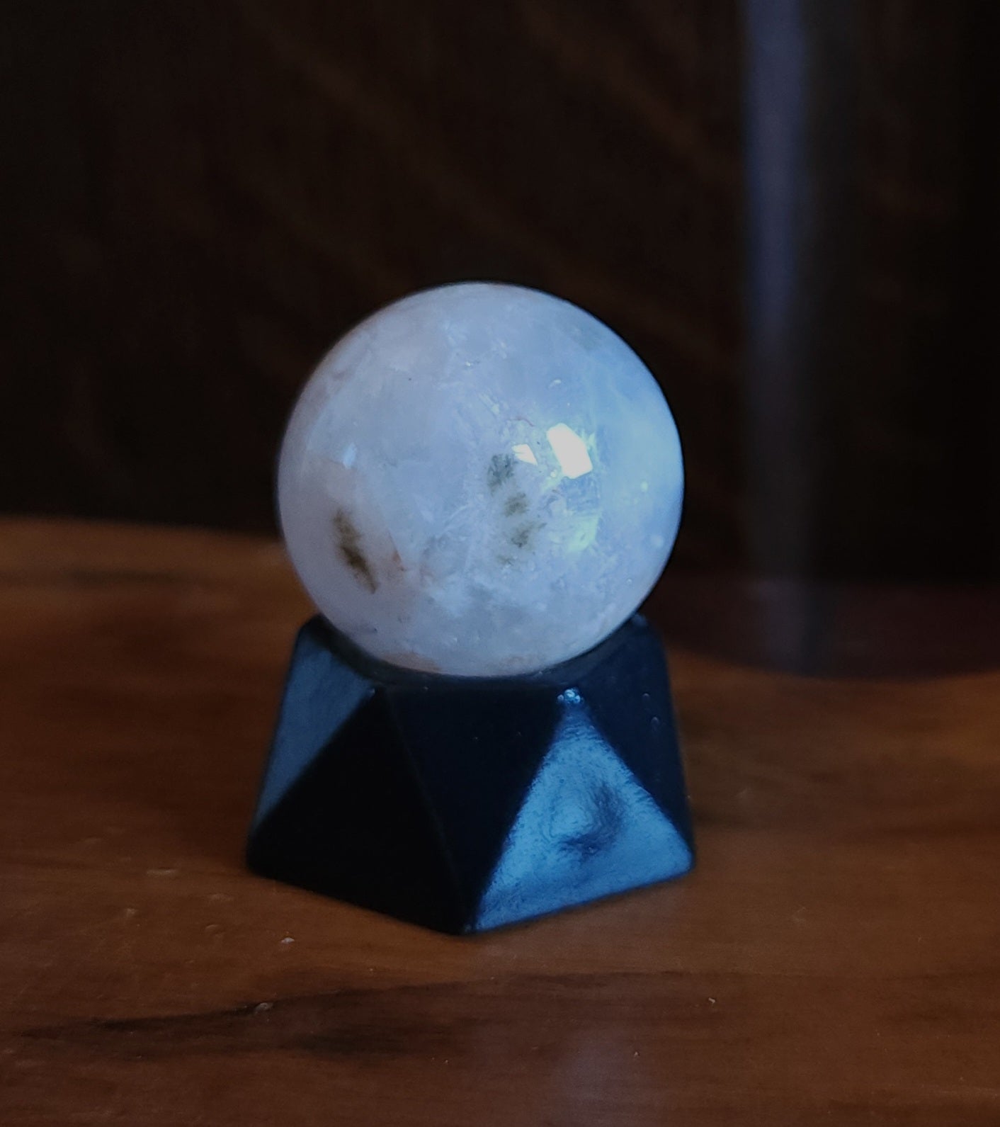 Flower Agate Mini Sphere 2.5cm