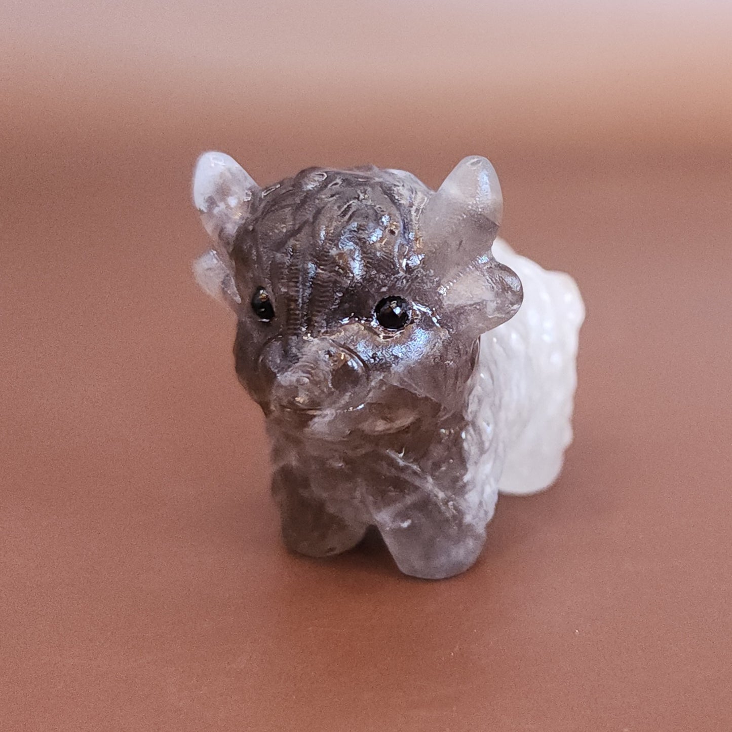 Highland Cow Carving - Mini