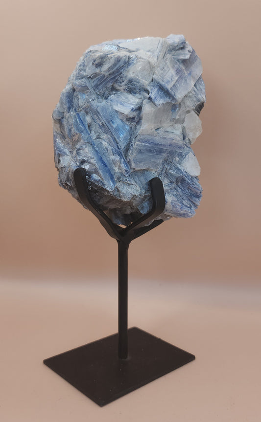 Kyanite, Clear & Smoky Quartz Specimen