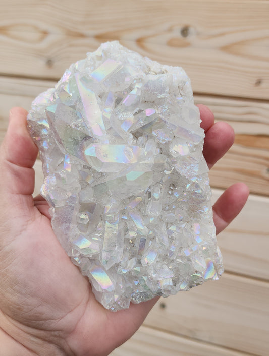 Angel Aura Quartz Cluster