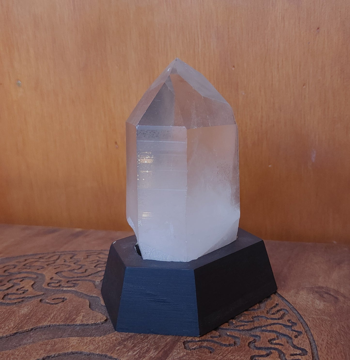 Clear Quartz Point With Base