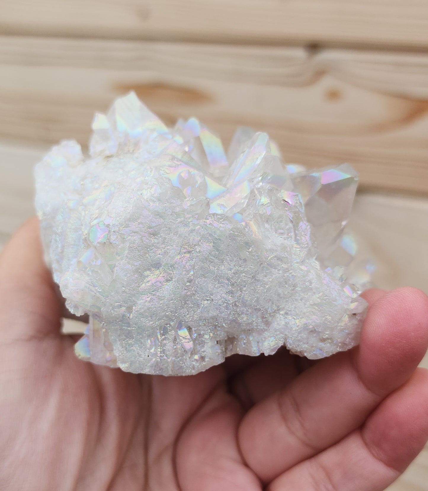 Angel Aura Quartz Cluster