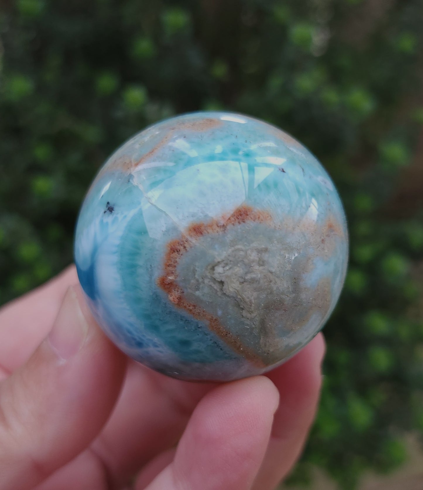 Larimar Sphere 4.1 cm