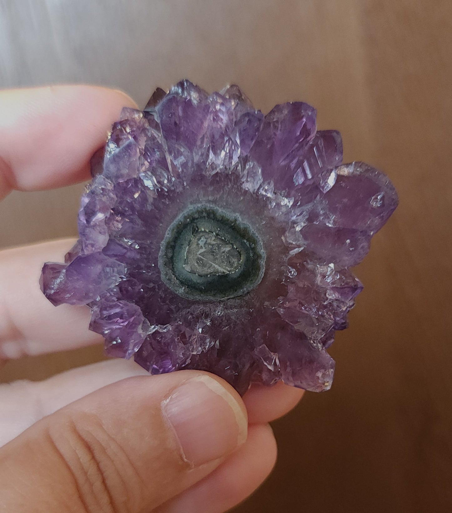 Amethyst Stalactite Slice