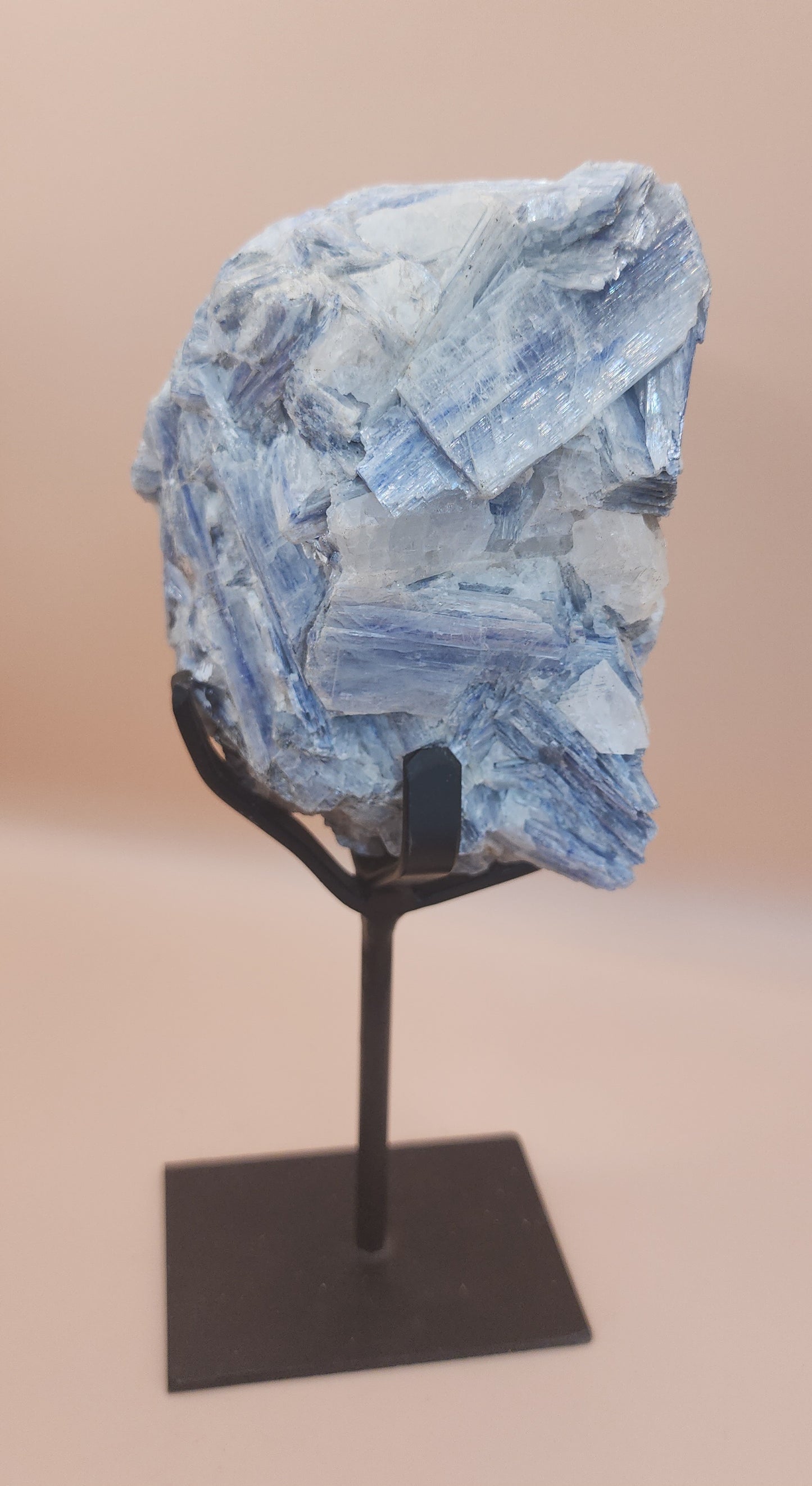 Kyanite, Clear & Smoky Quartz Specimen