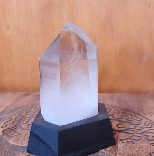 Clear Quartz Point With Base