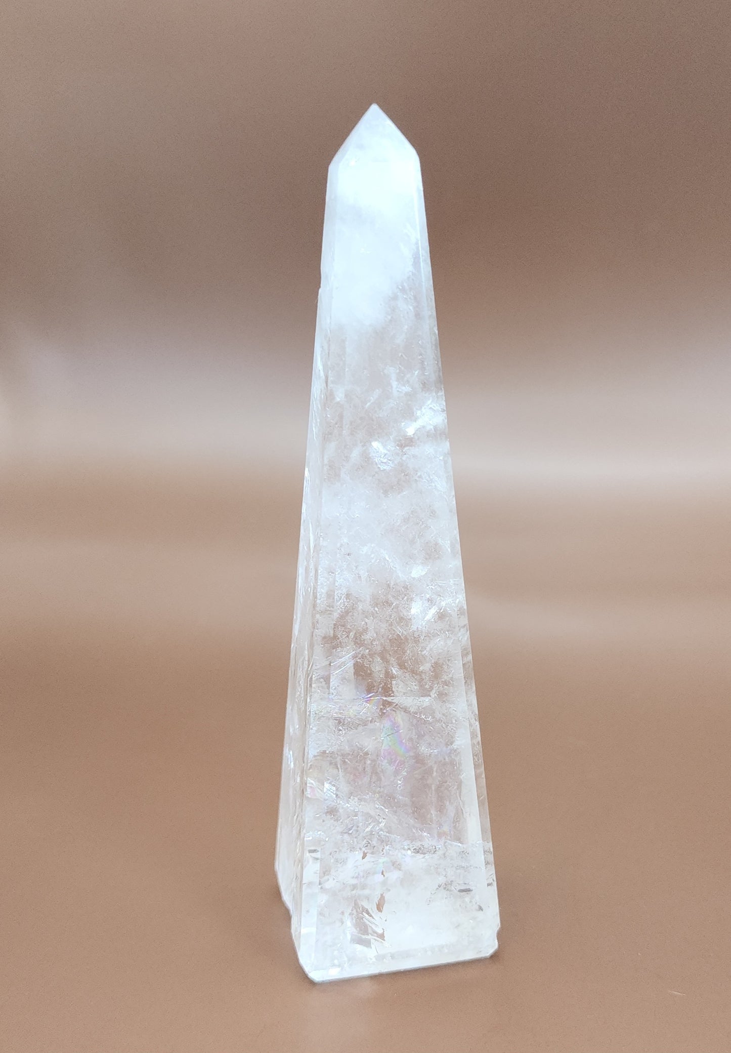 Clear Quartz Obelisk