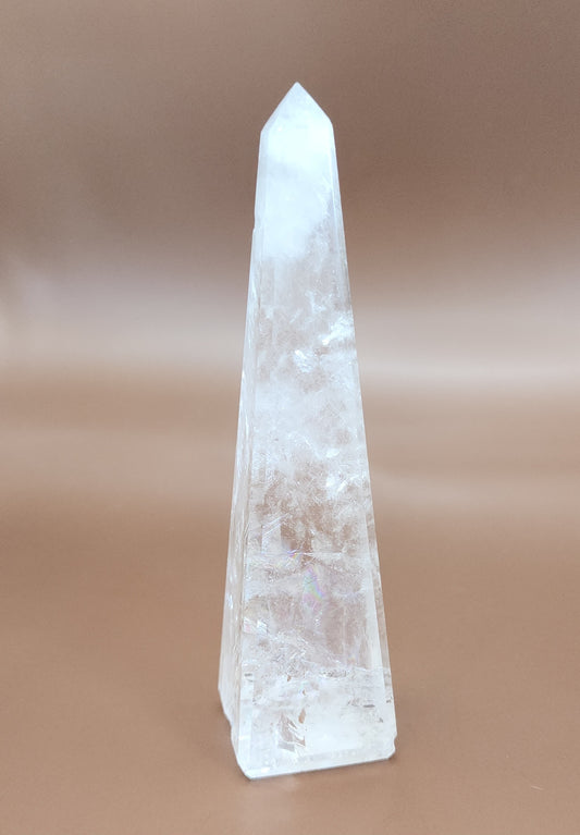 Clear Quartz Obelisk