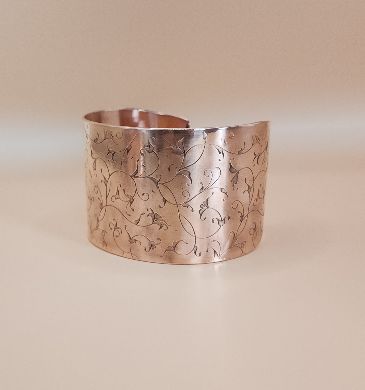 "Elven" Extra Wide Copper Cuff