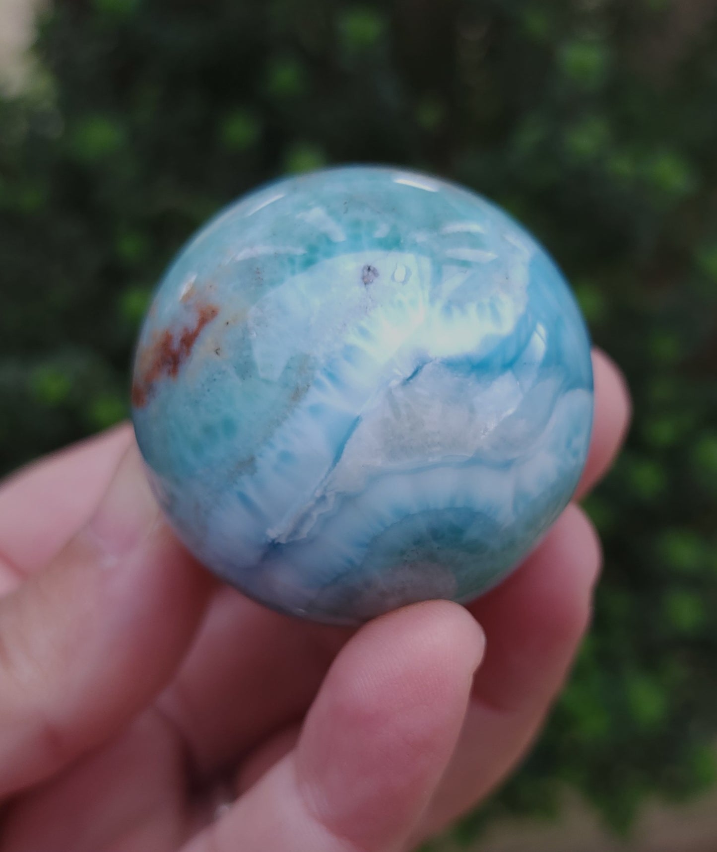 Larimar Sphere 4.1 cm