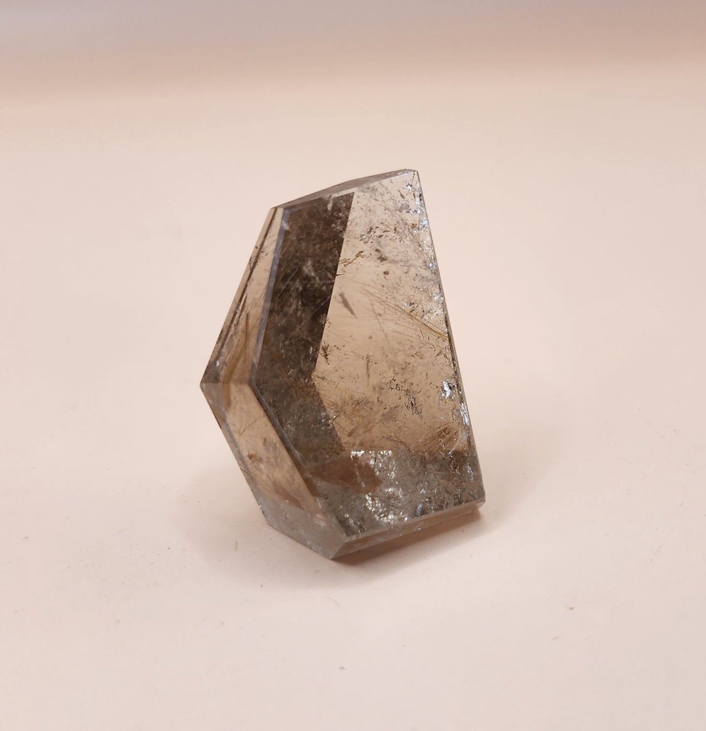 Golden Rutilated Smoky Quartz Freeform