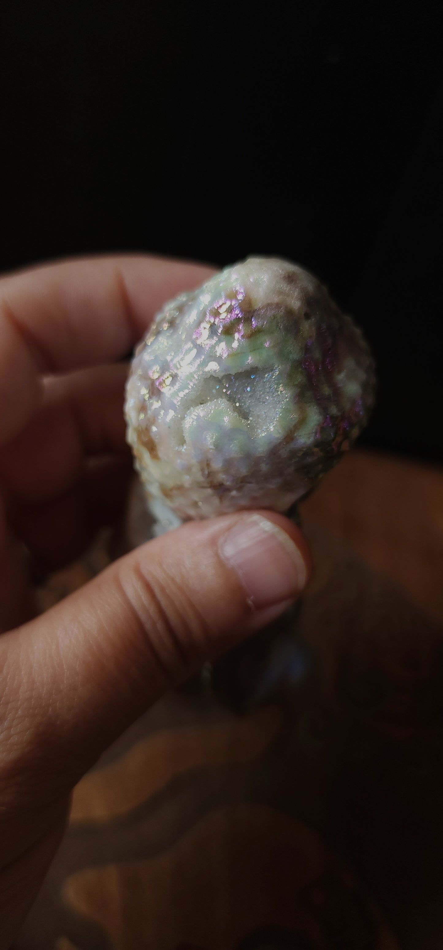Aura Druzy Quartz Buddha
