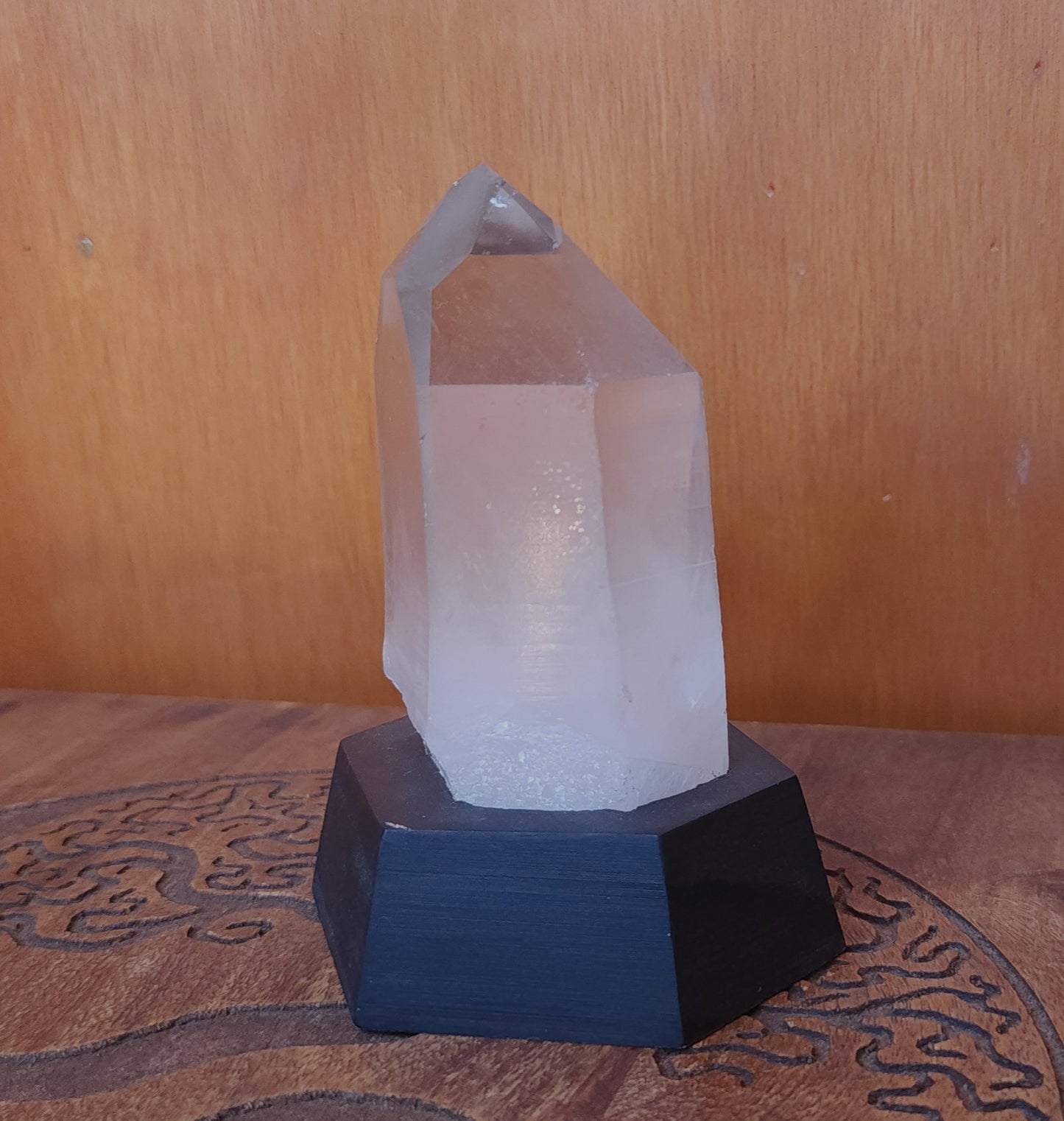 Clear Quartz Point With Base