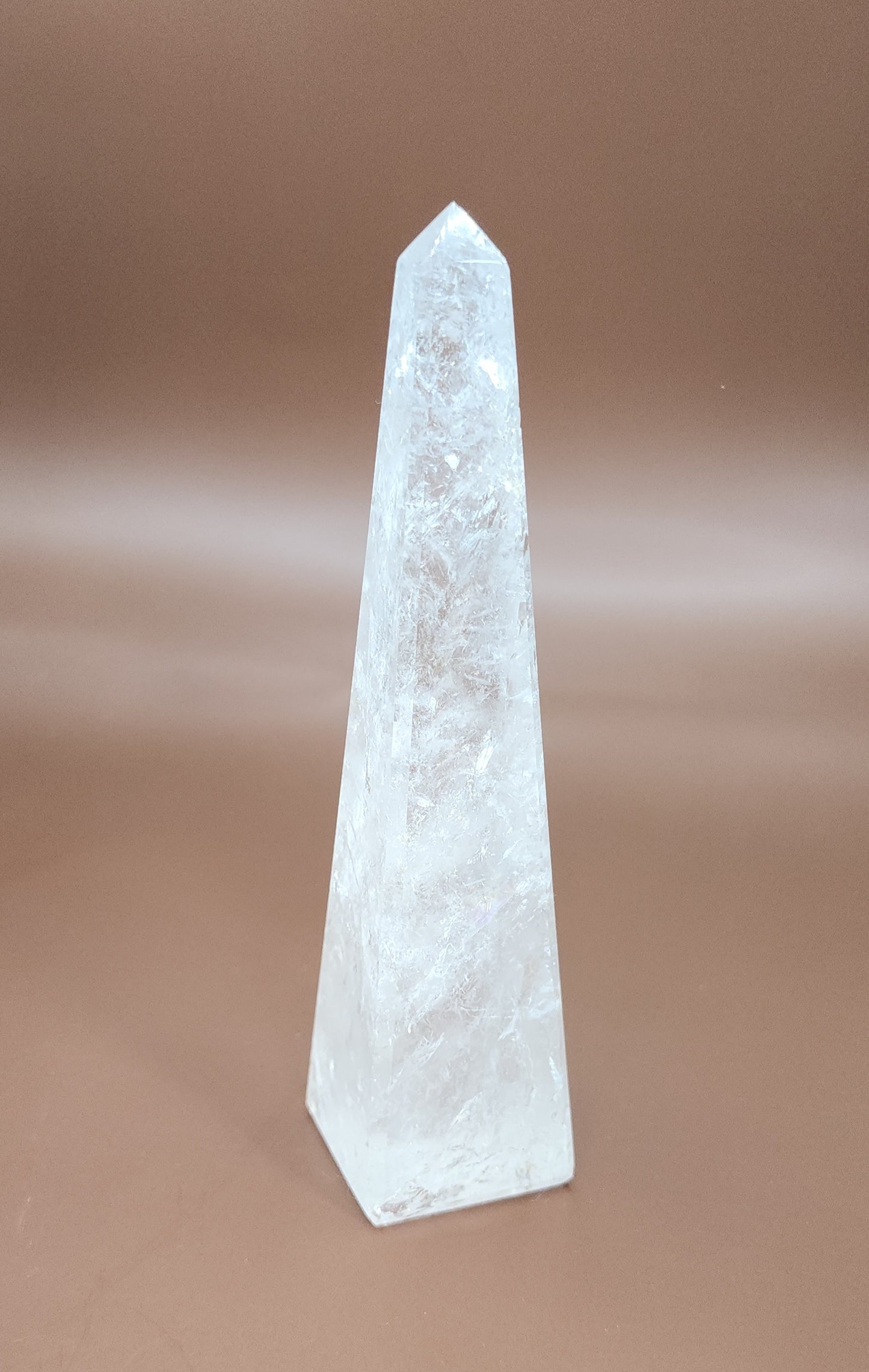 Clear Quartz Obelisk